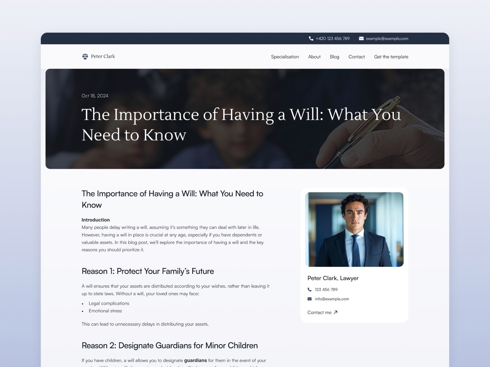 Lawfolio — 极简作品集网站设计灵感