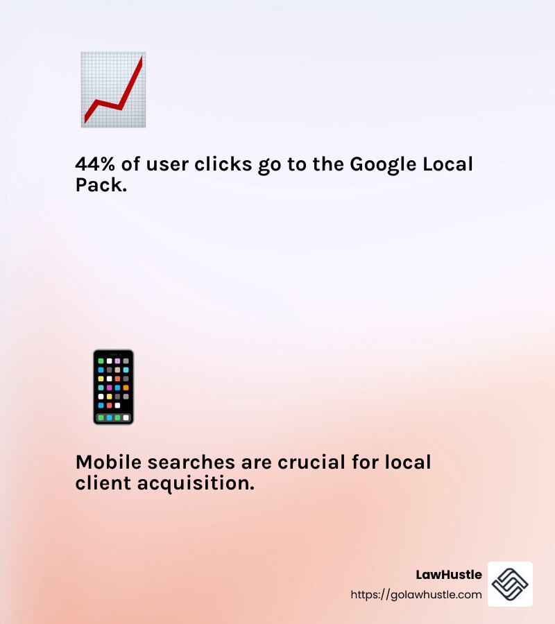 Local Pack Click Stats - law firm local seo infographic 2_facts_emoji_light-gradient