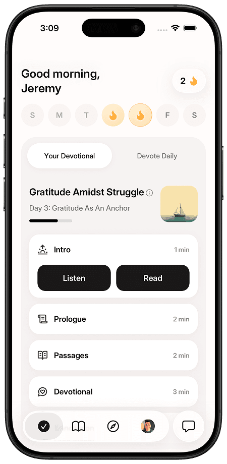 iPhone mockup displaying a wellness app dashboard with metrics for mood, sleep, habits, energy, and daily routines.