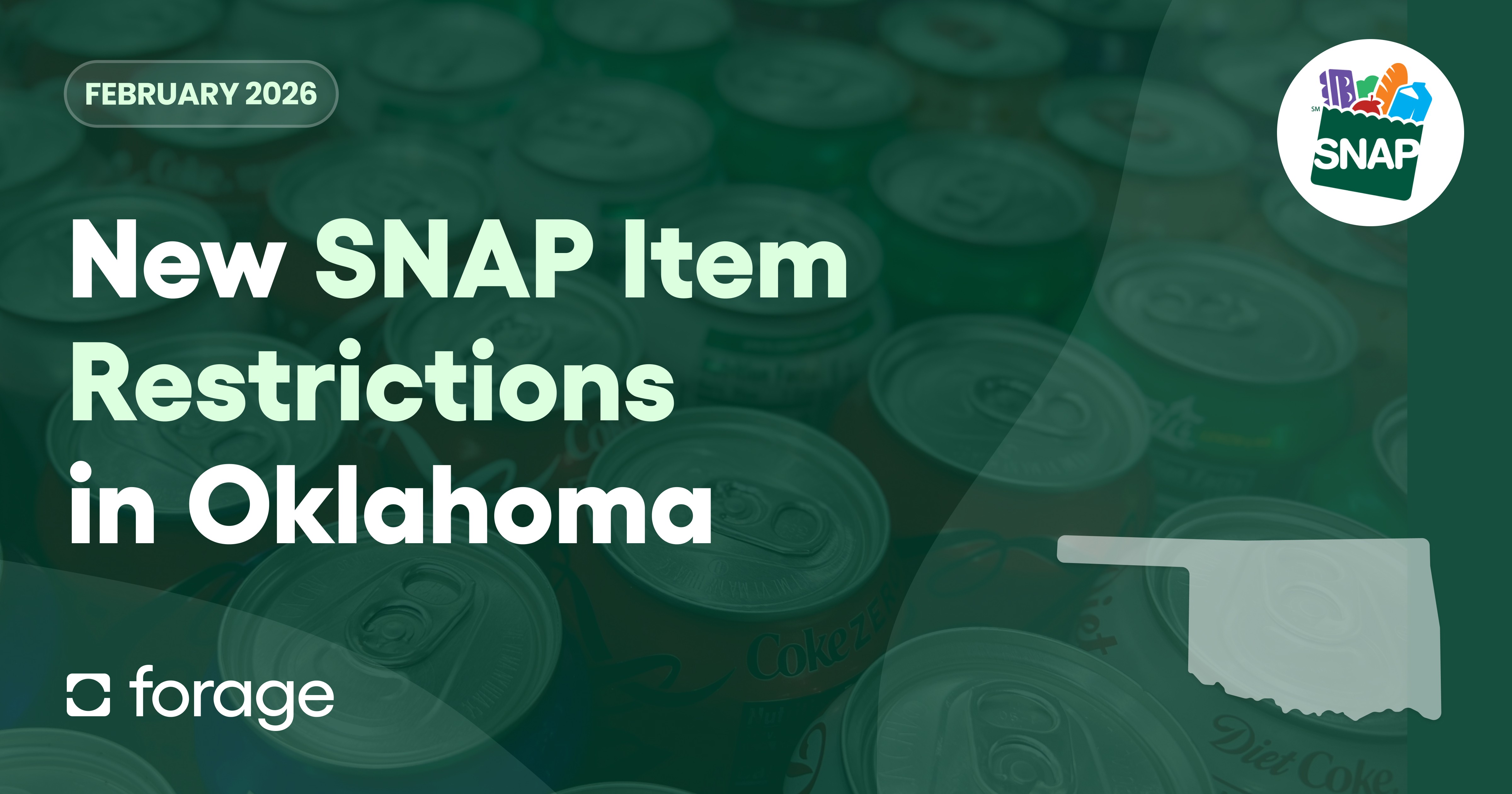 New SNAP Item Restrictions in Oklahoma