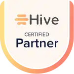 This is the Hive partnership badge.