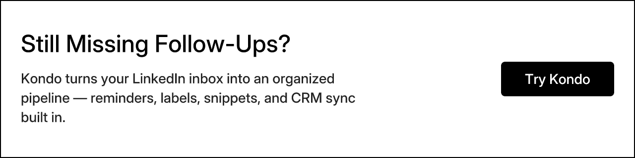 Still Missing Follow-Ups?