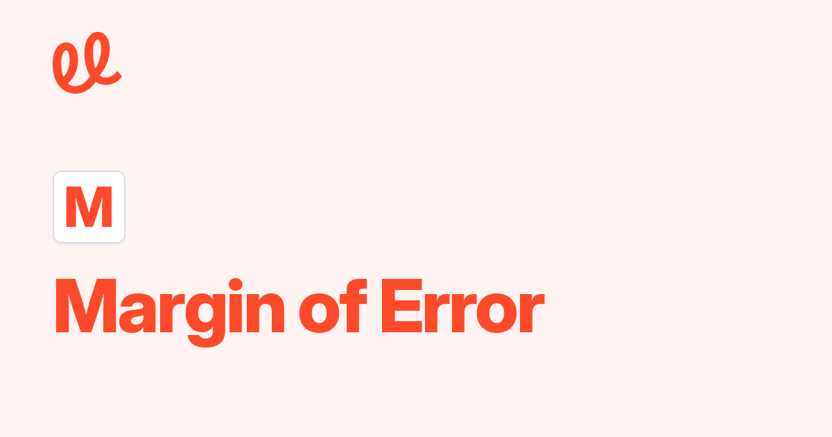 Margin of Error