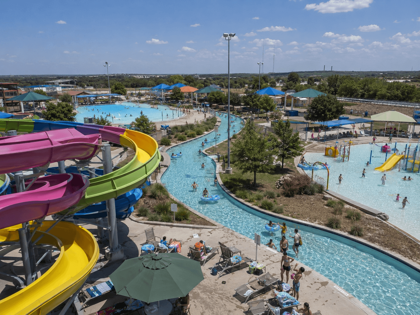 Rock' N river water park pools and slides