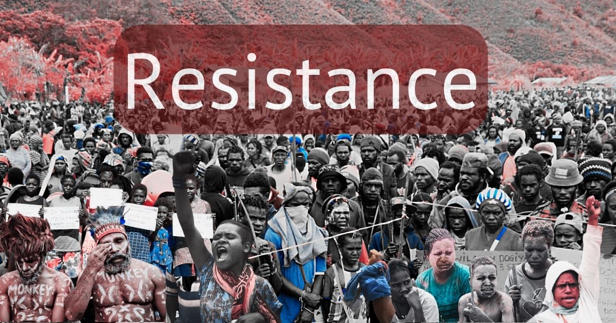 War on West Papua, Resistance