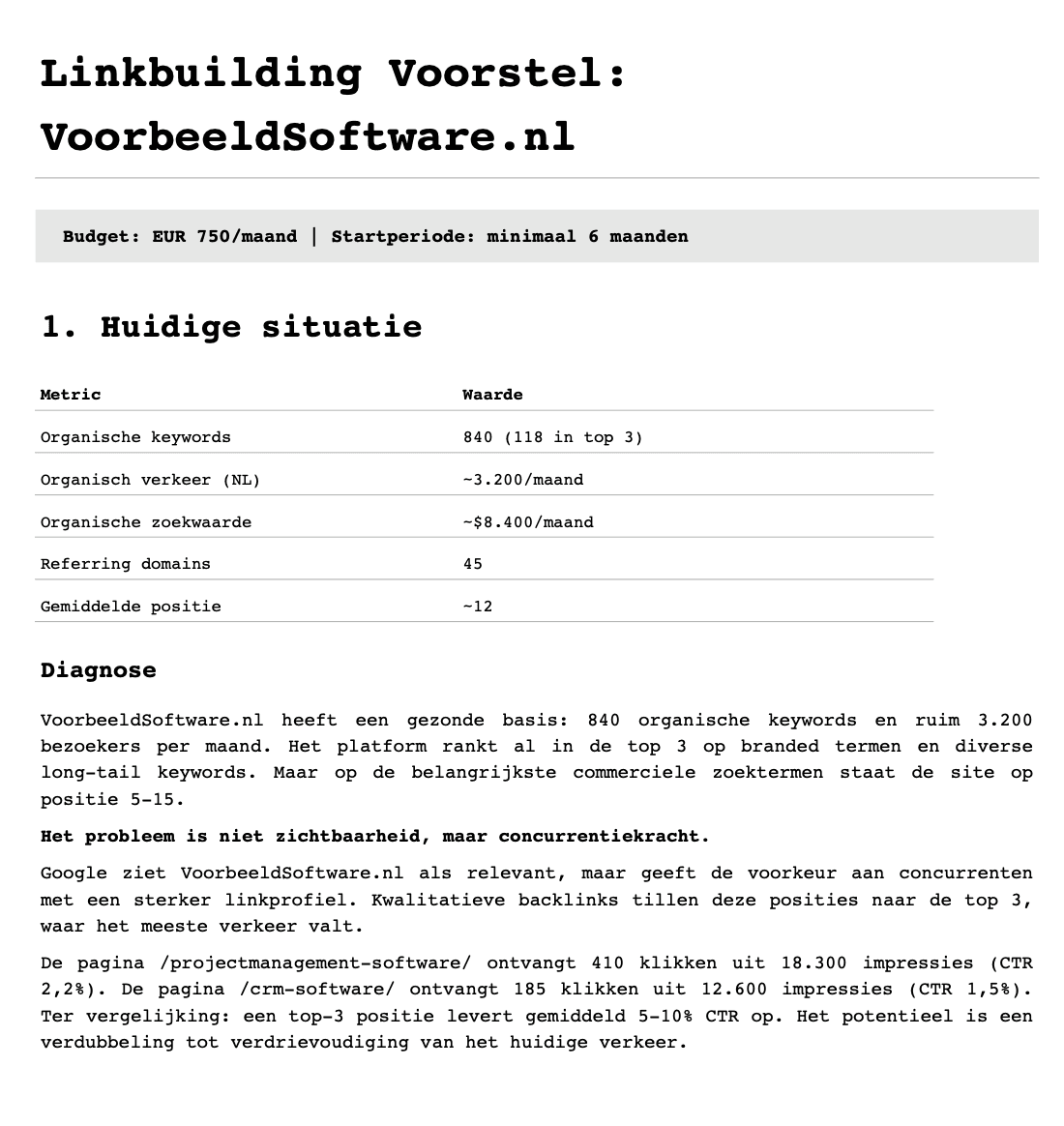 Foto van een paar backlinks verkrijgbaar op het backlink platform