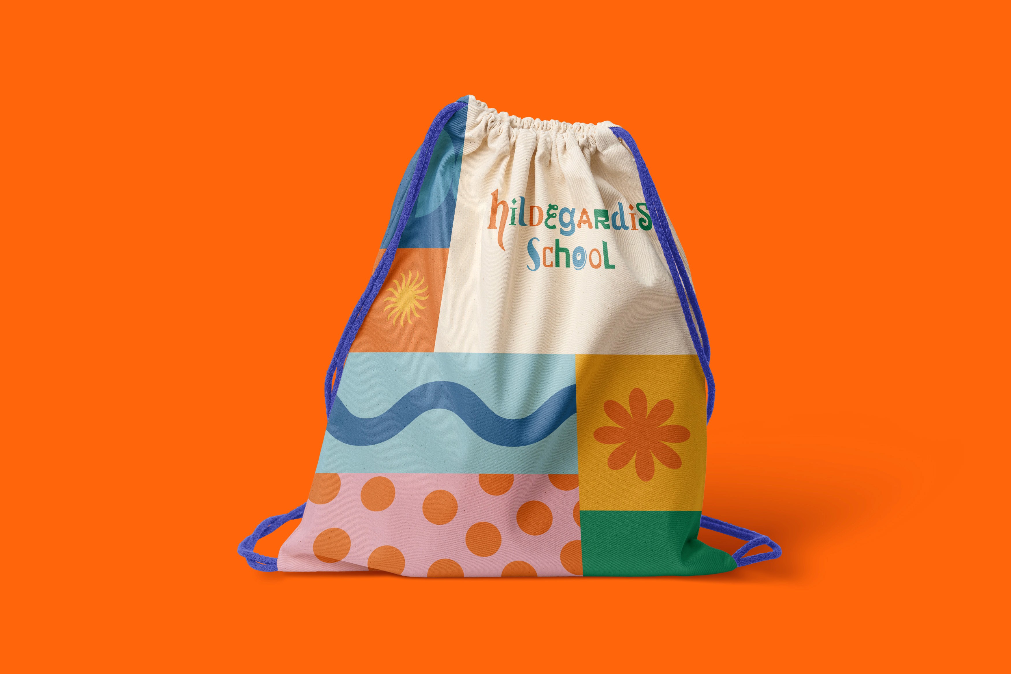 Grafisch ontwerp Hildegardis School tas