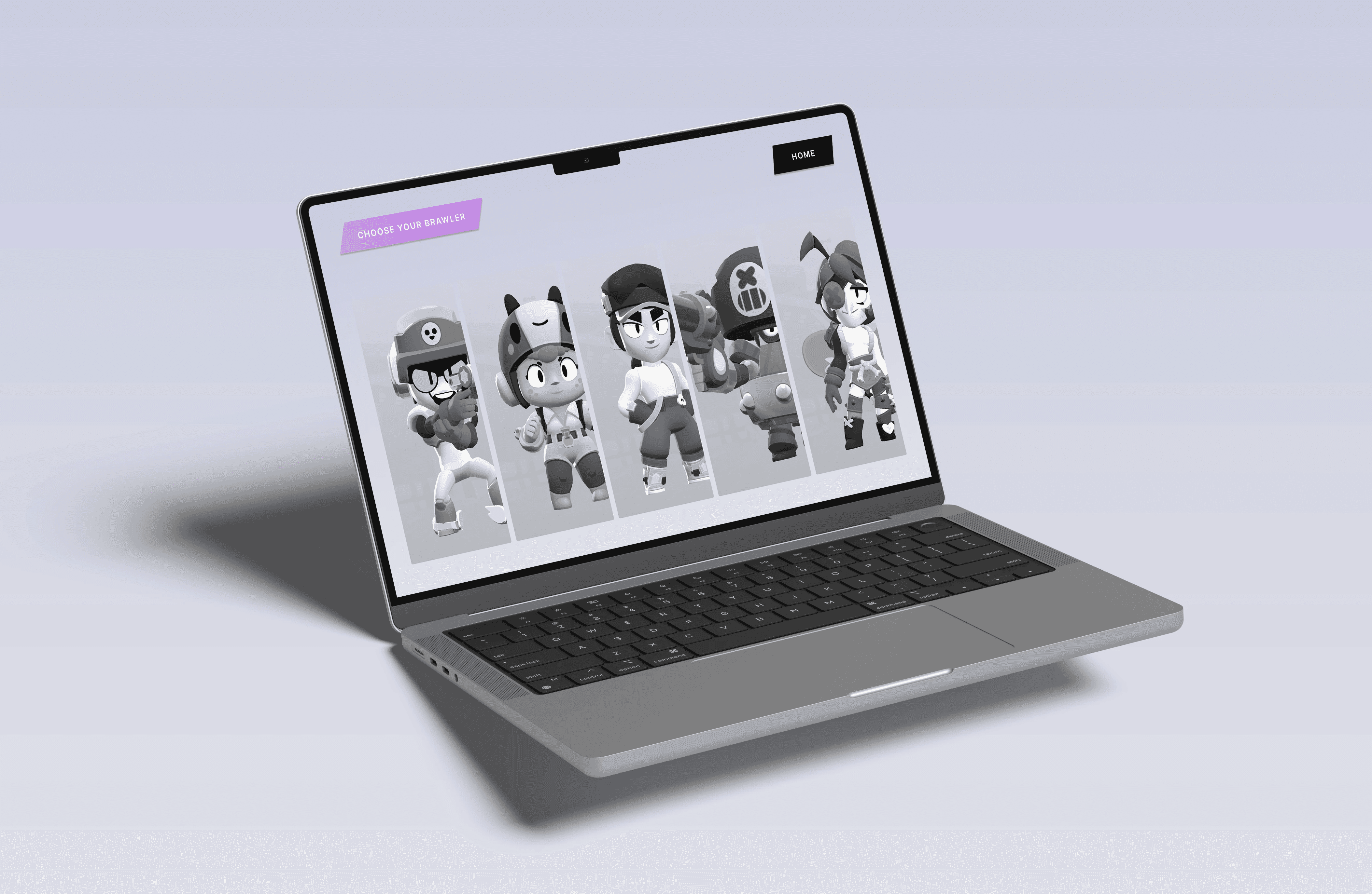 A black and white image of a handrawn logo