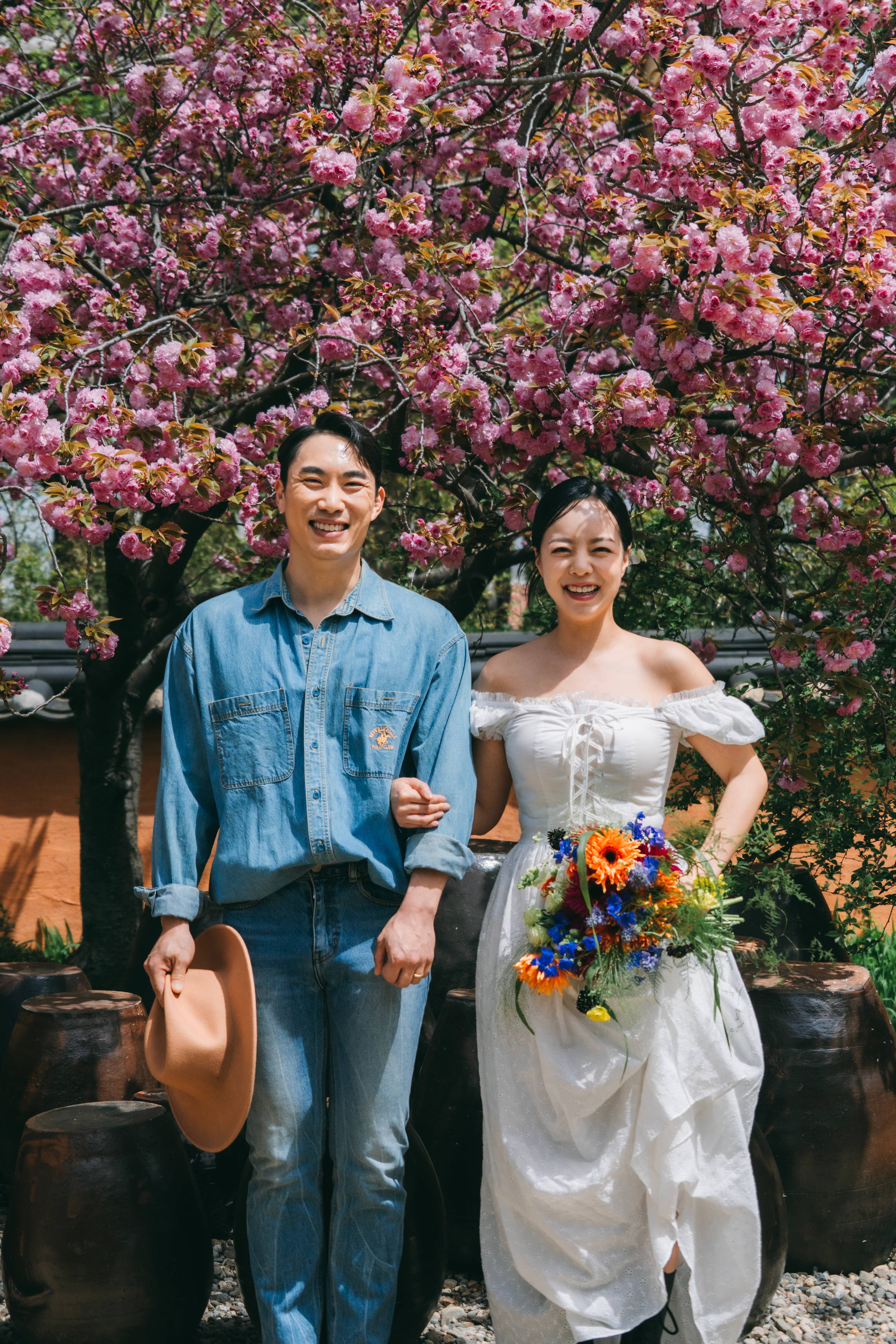 강릉 웨딩스냅 촬영 후기 | 벚꽃 그 이후, 더 찬란한 봄을 담는 후안스냅의 기록