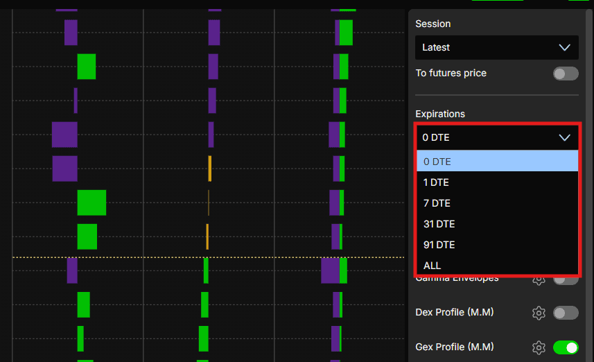 DeepGamma Web - Platform Overview. Expirations screenshot 18.