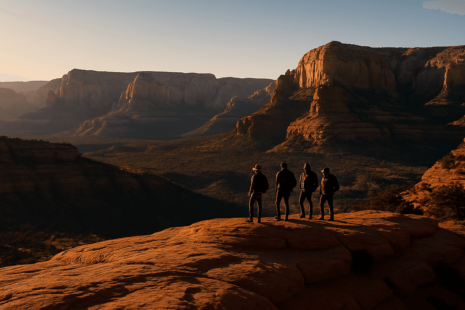 Sedona shopping district
