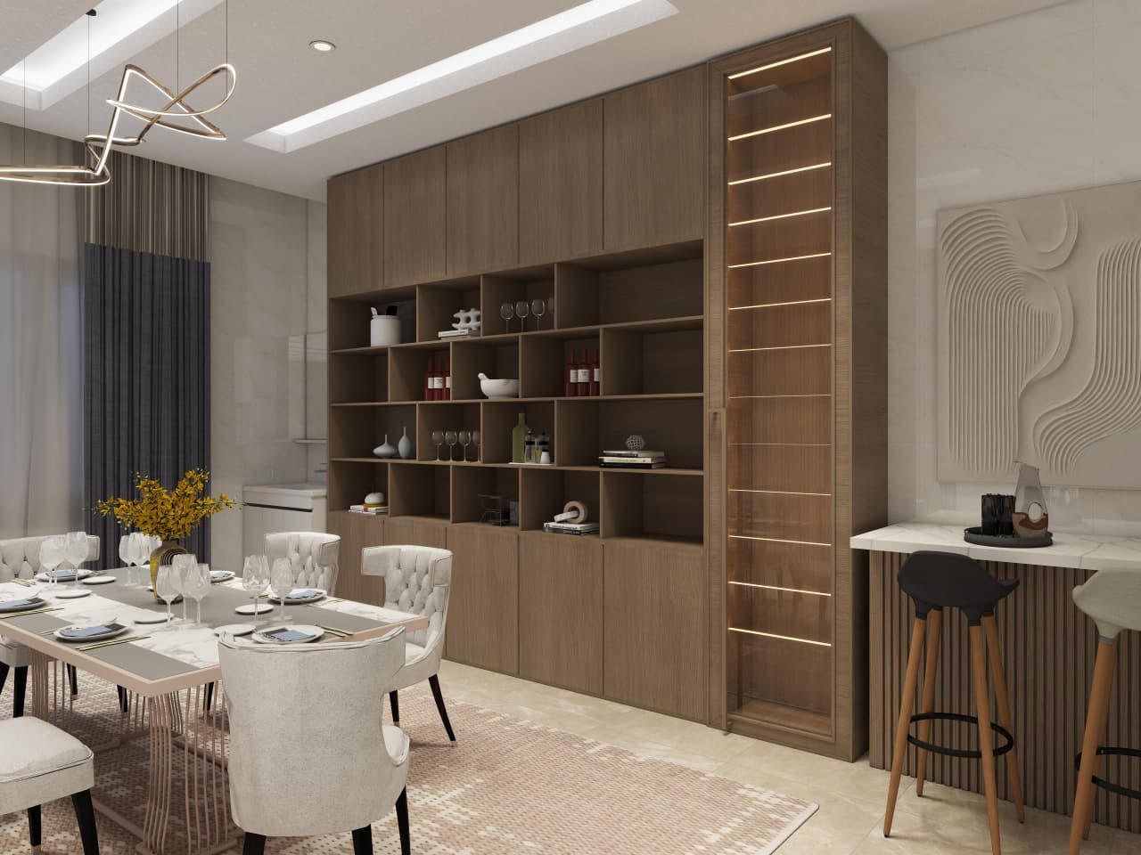 Image of a renovated kitchen