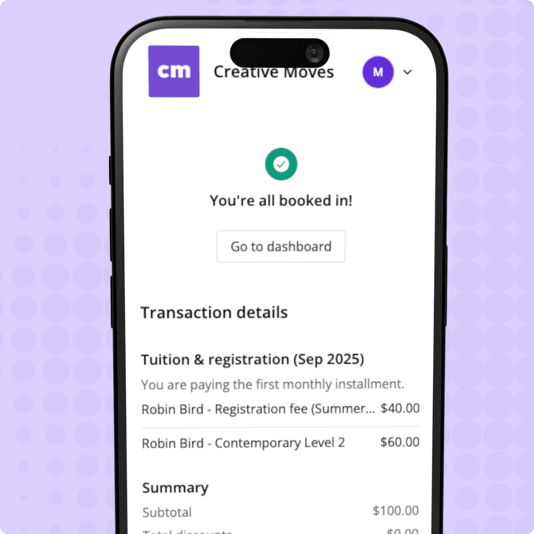 Payment methods and saved cards on mobile view 