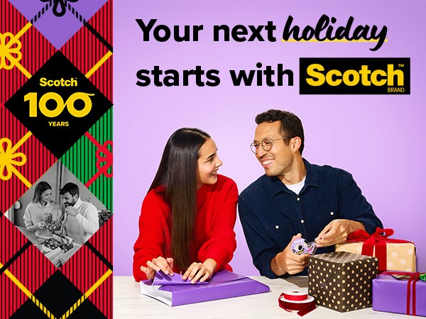 3M Scotch Brand adhesive products for home office and creative use