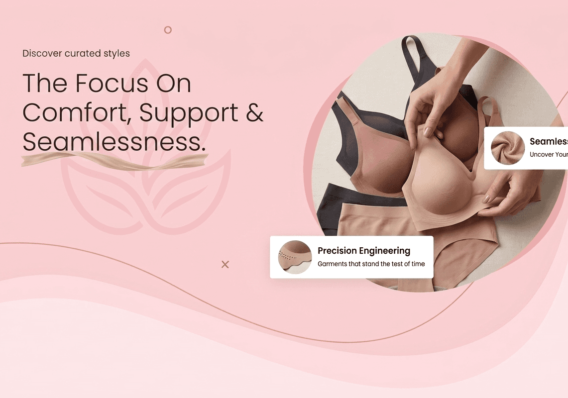Women’s Seamless Underwear E-commerce Store 