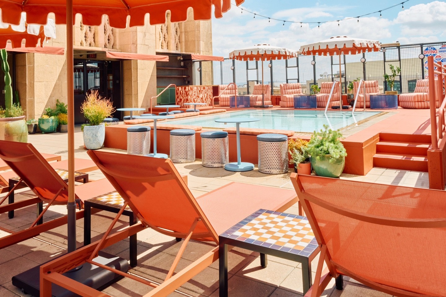 Pool at STILE in DTLA
