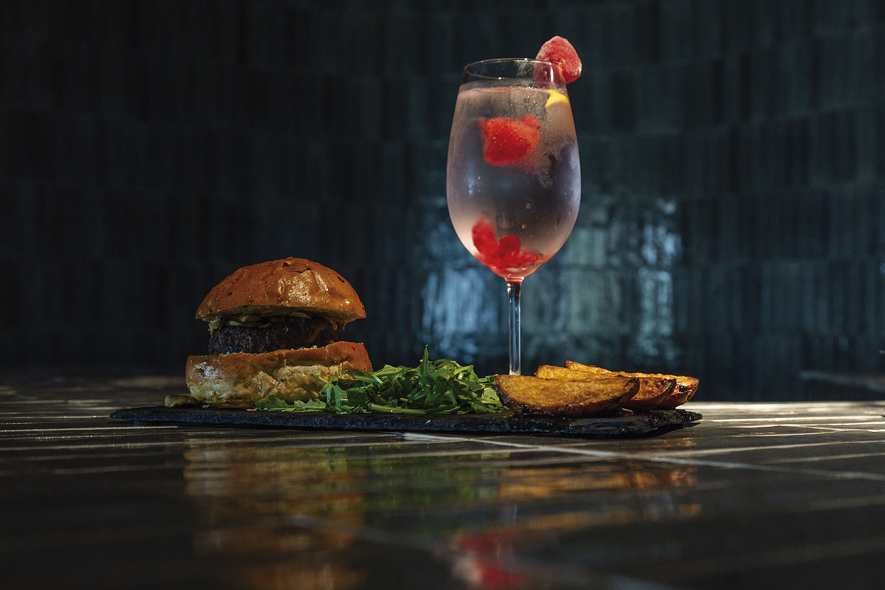 Blue Glow: Studio Portrait Series