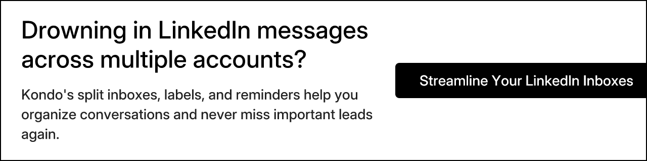 Drowning in LinkedIn messages across multiple accounts?