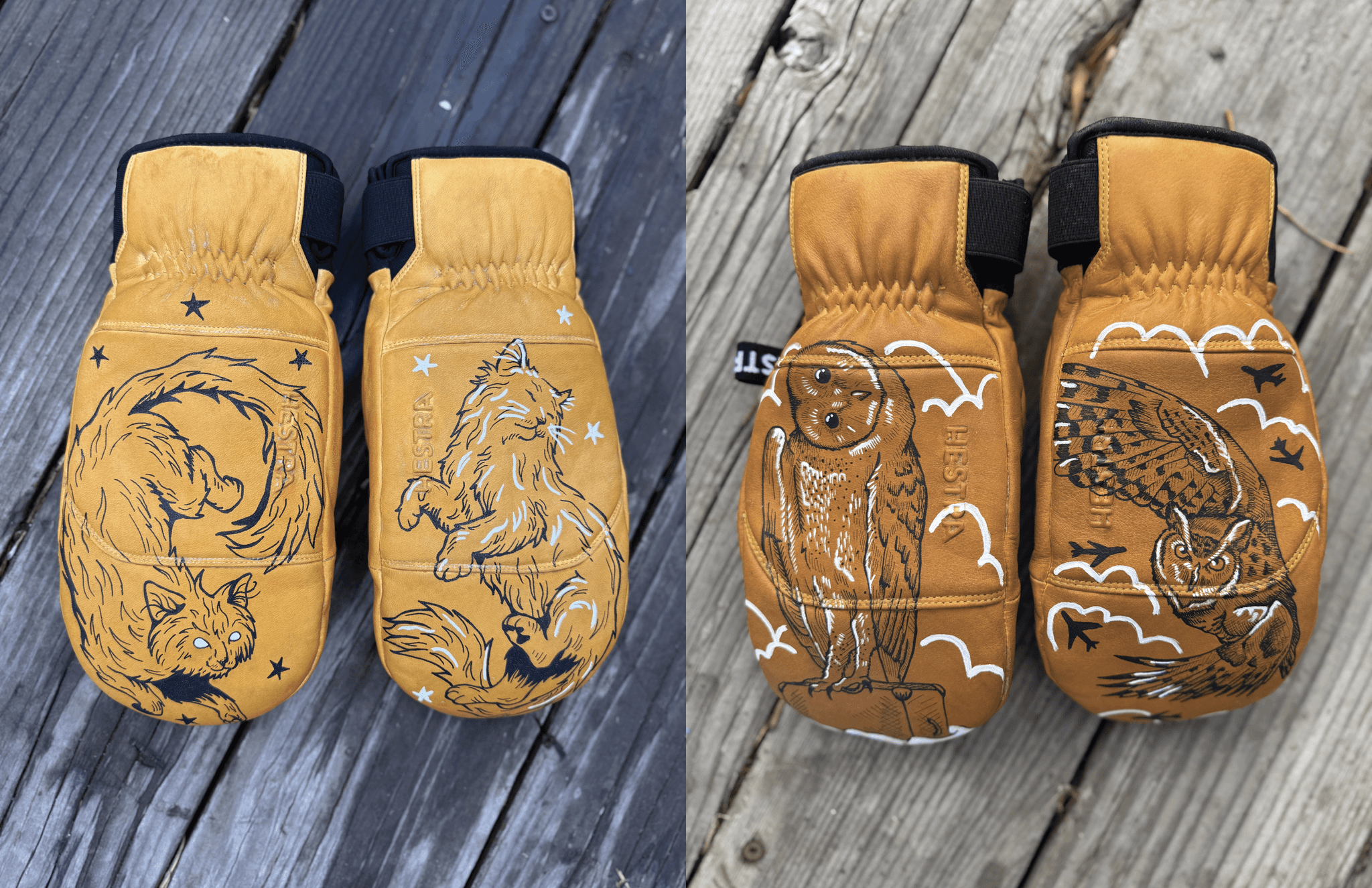 Mittens for Breezy Johnson