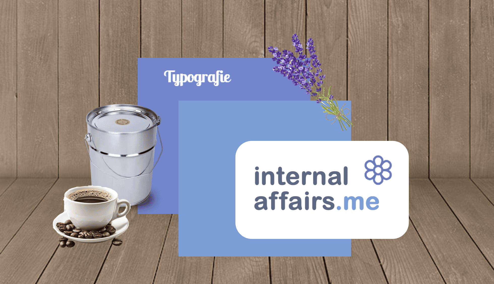 Moodboard design voor Onepager webdesign voor zelfstandig professional