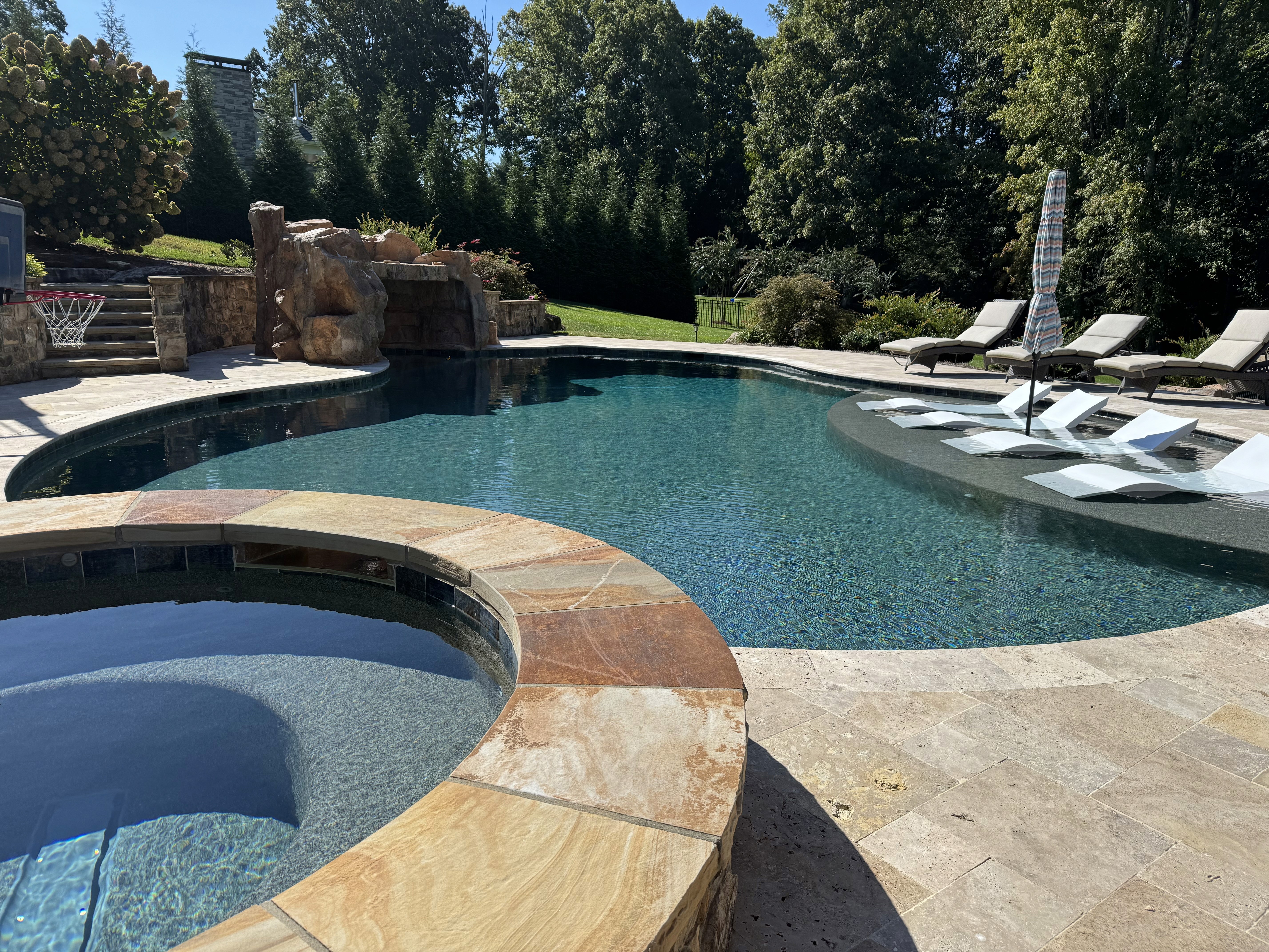 Custom pool design