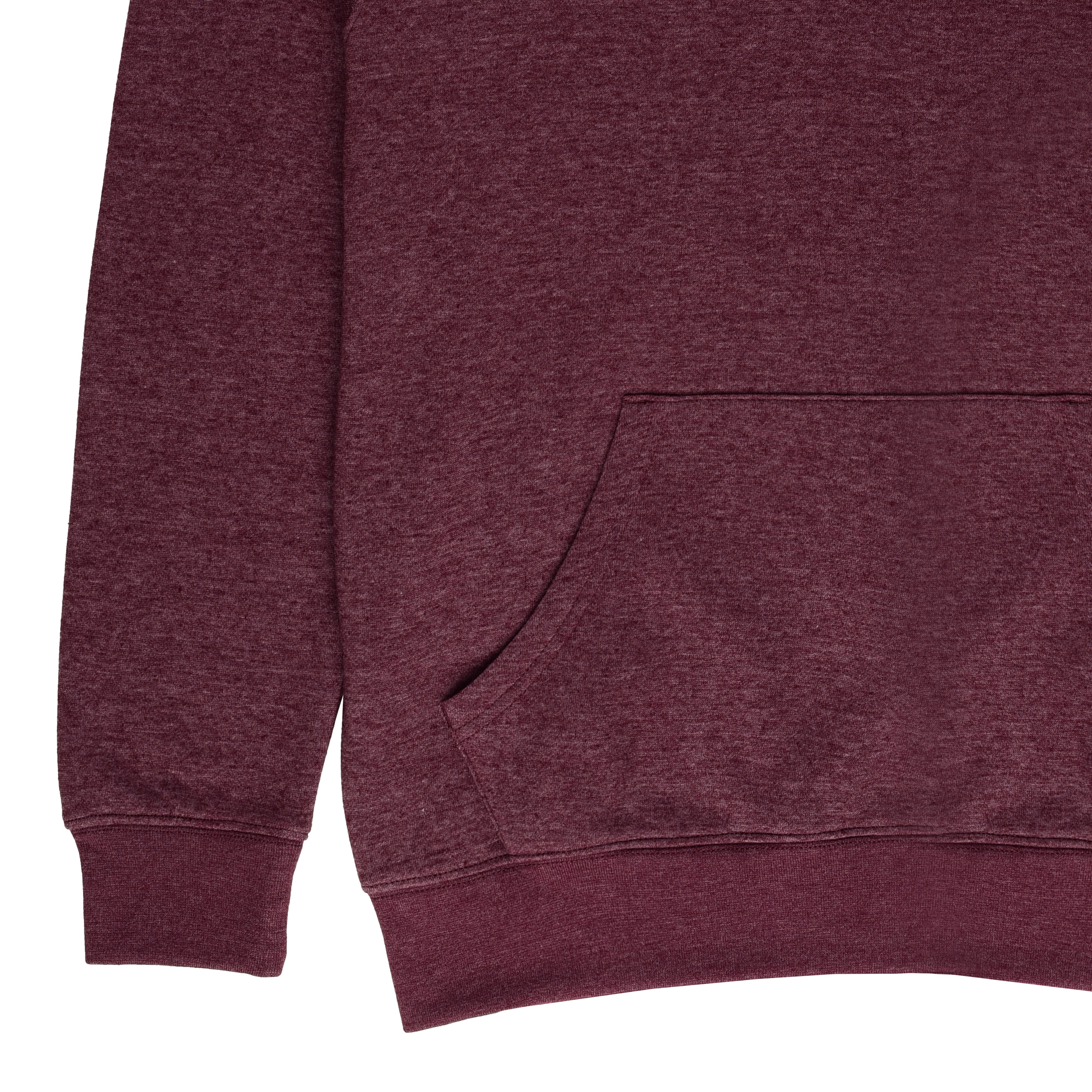 Milltex 717 — Premium Midweight Hoodie-Maroon Heather