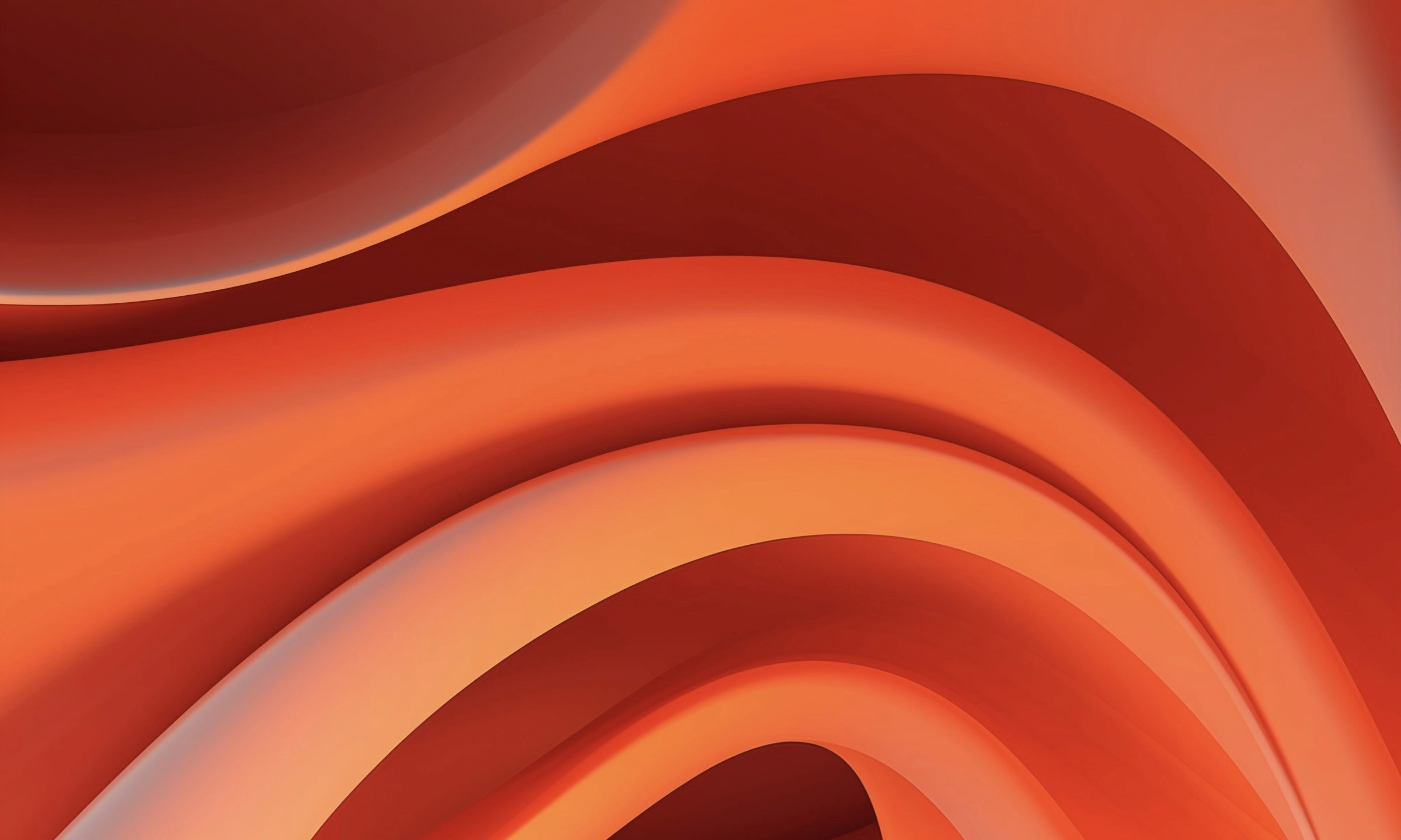Abstract orange geometry