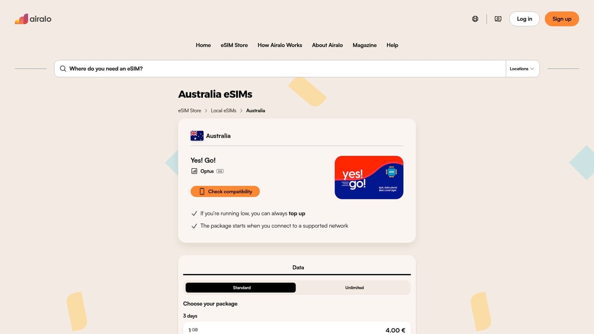 7 Top eSIM Australia Options for Hassle-Free Travel 2025 - Airalo eSIM Australia