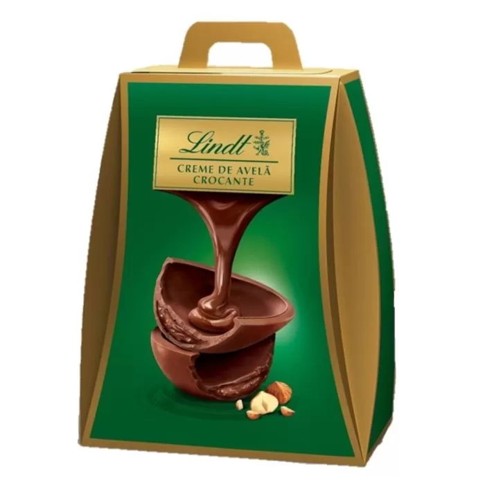 Ovo Lindt Creme de Avelã Crocante