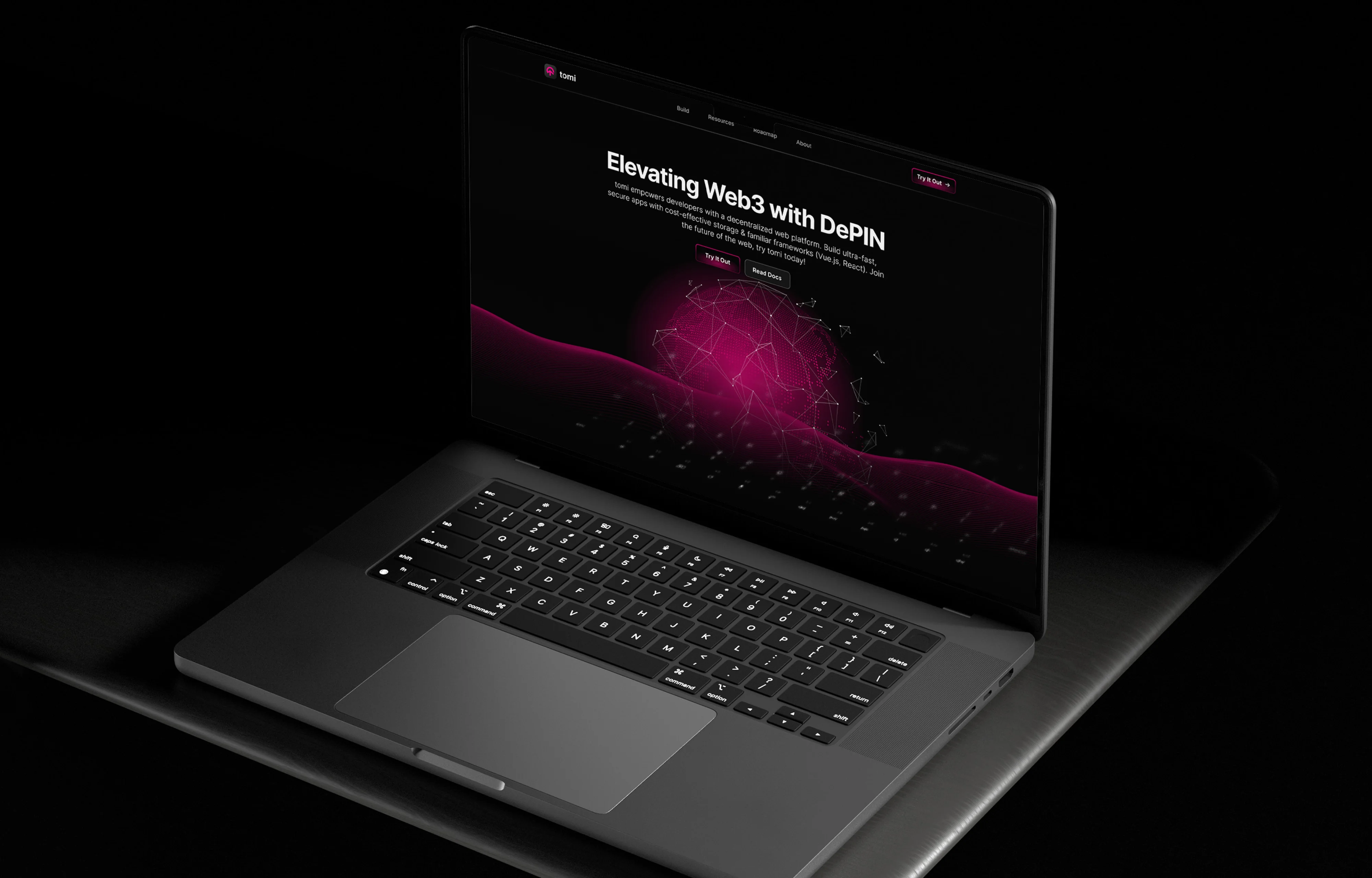 Tomi Website Banner