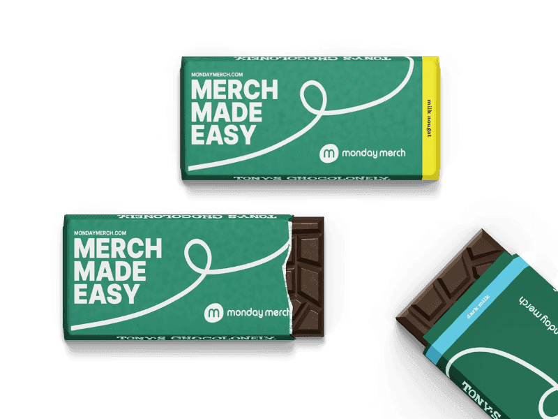 Full Colour Wrap Tony's Chocolonely · Small