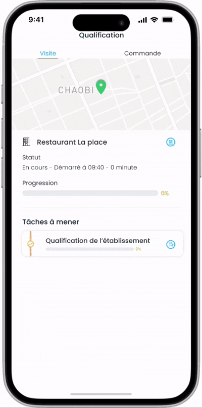 Exemple de qualification d'établissement CHR avec Sidely