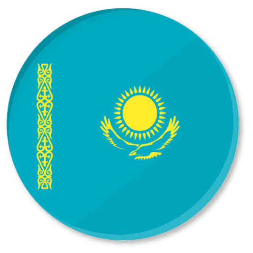 Kazakhstan flag – affordable MBBS study destination abroad