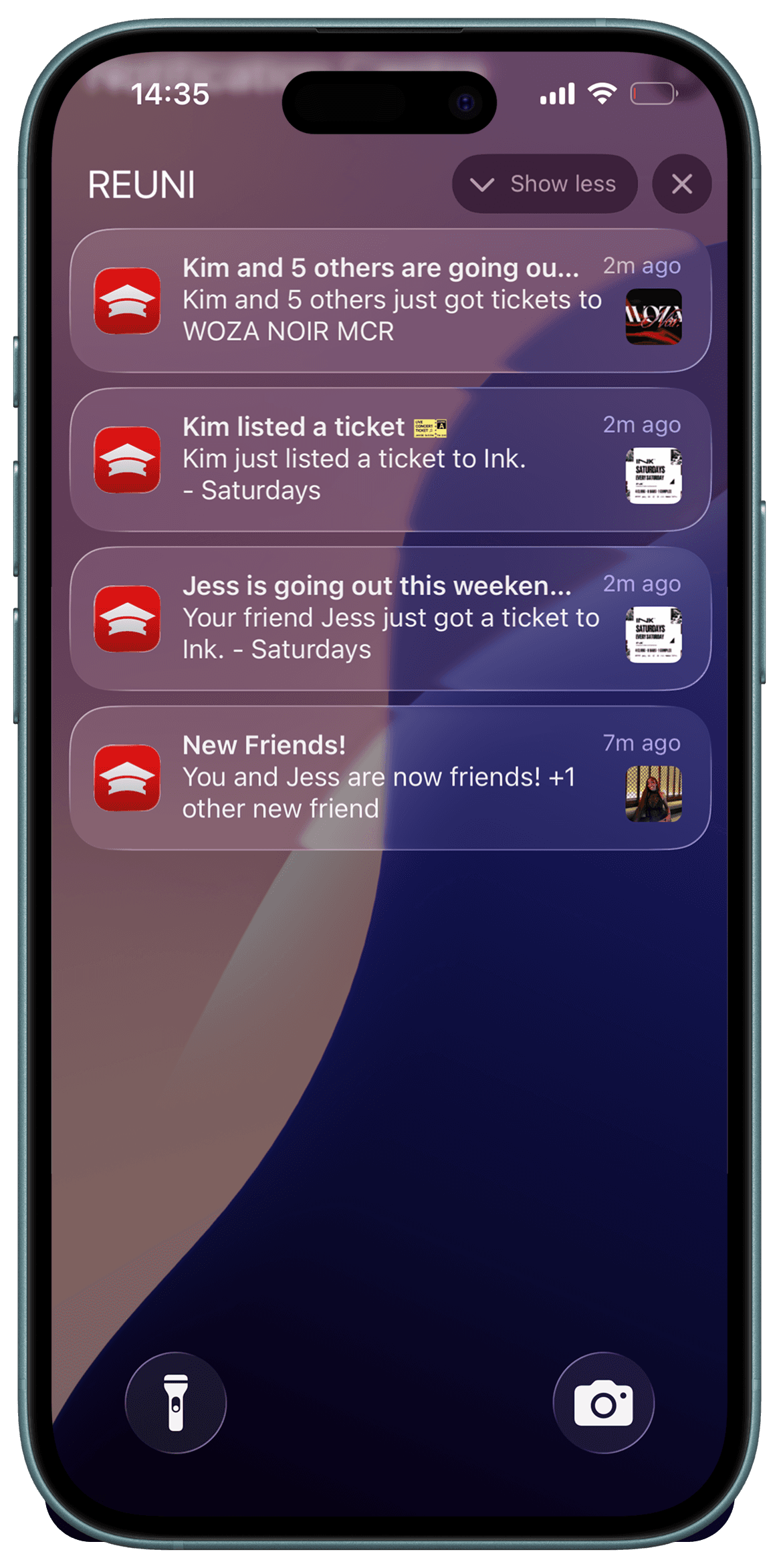 Gold iPhone displaying a habit tracking stats screen with a green and pink progress bar showing 454 successful days and 23 failed days, on a minimal white interface.