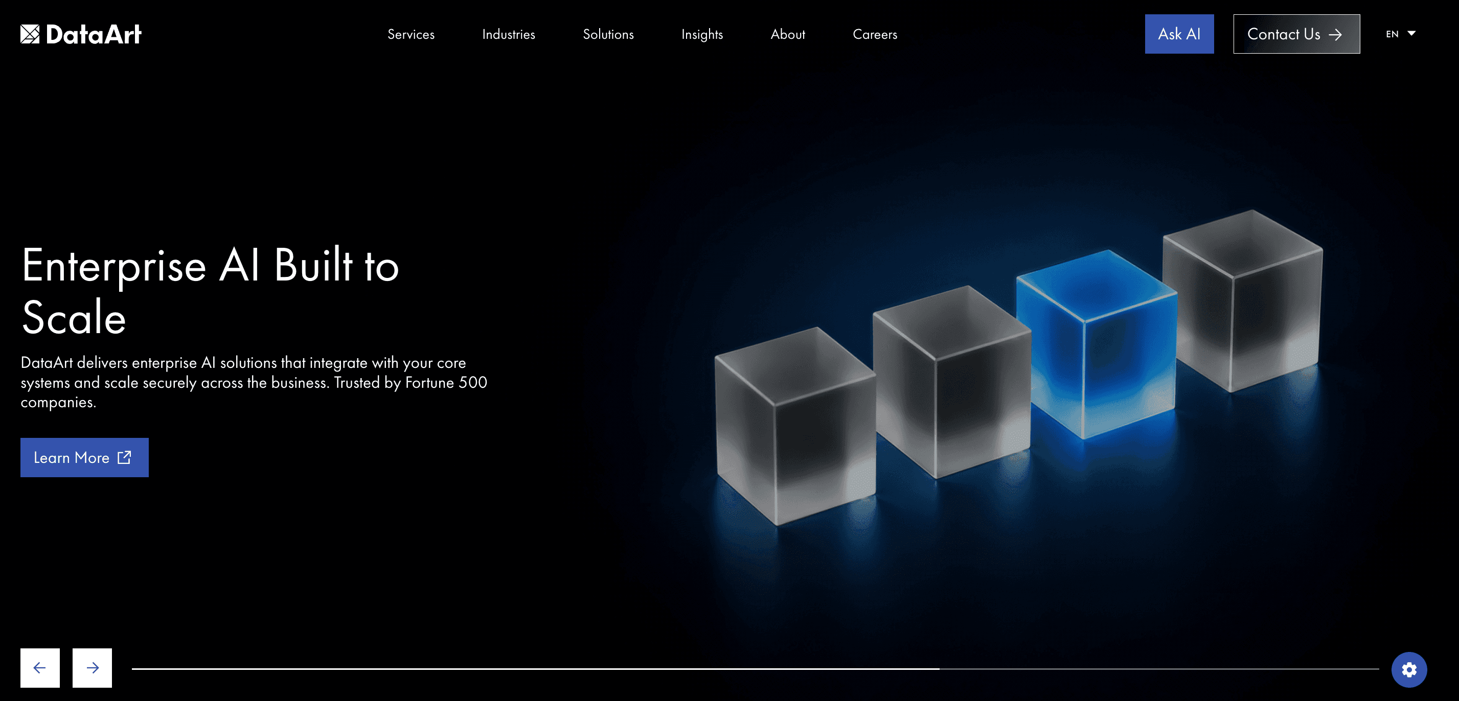 DataArt Hero Section