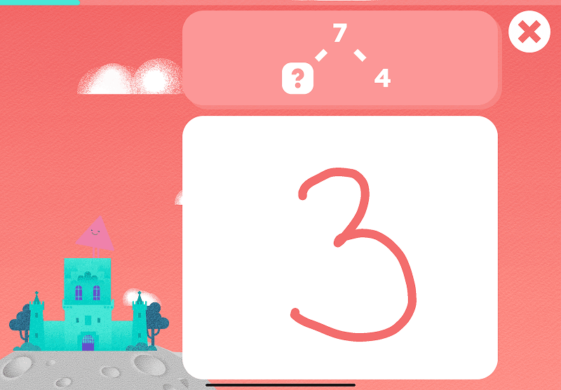 Add up: find the missing part to complete the sum