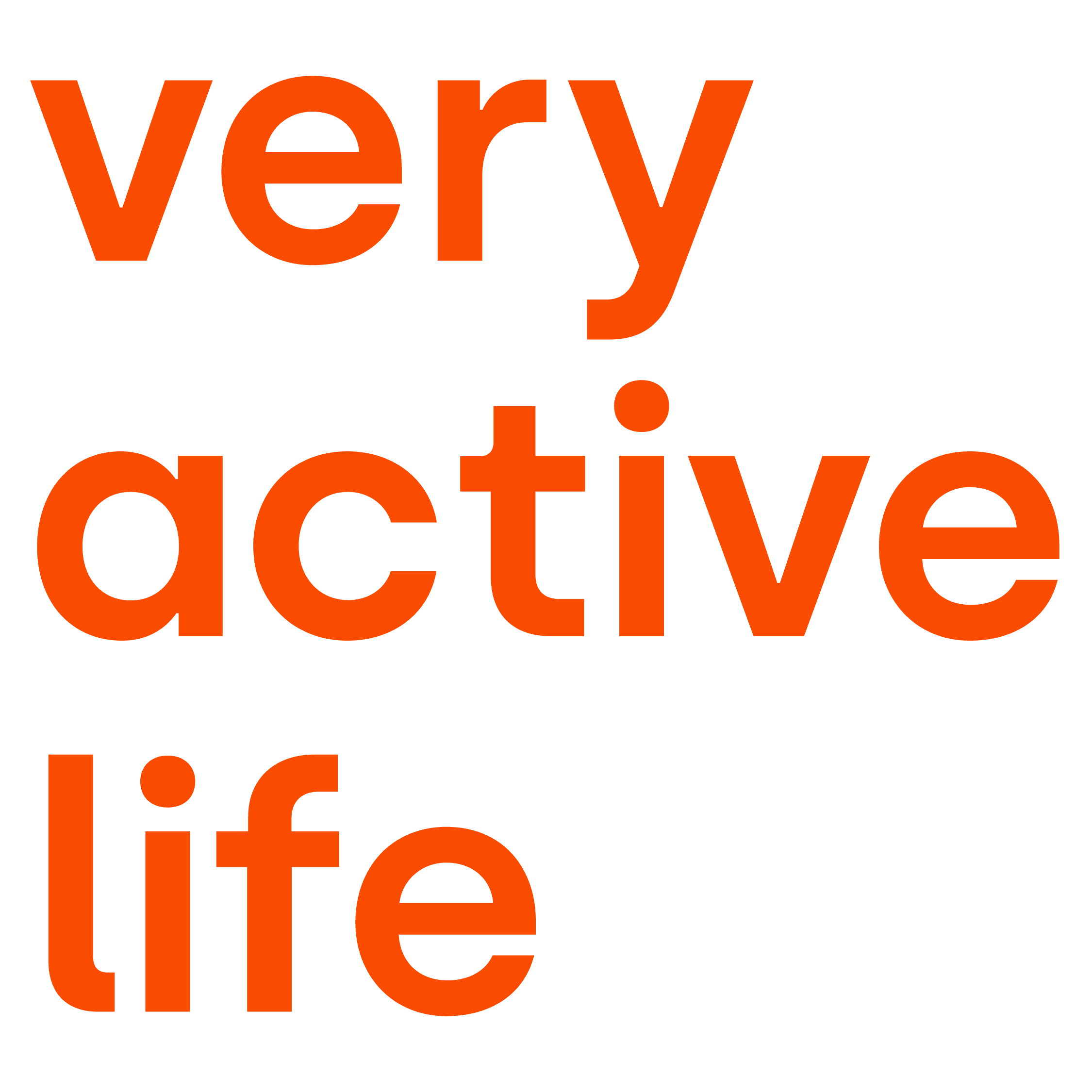 Logo very active life