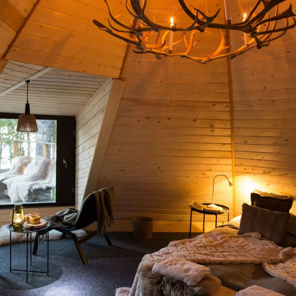 Aurora Glamping and Arctic Wellness in Sweden