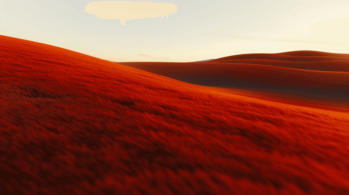 Lanscape image of sunset