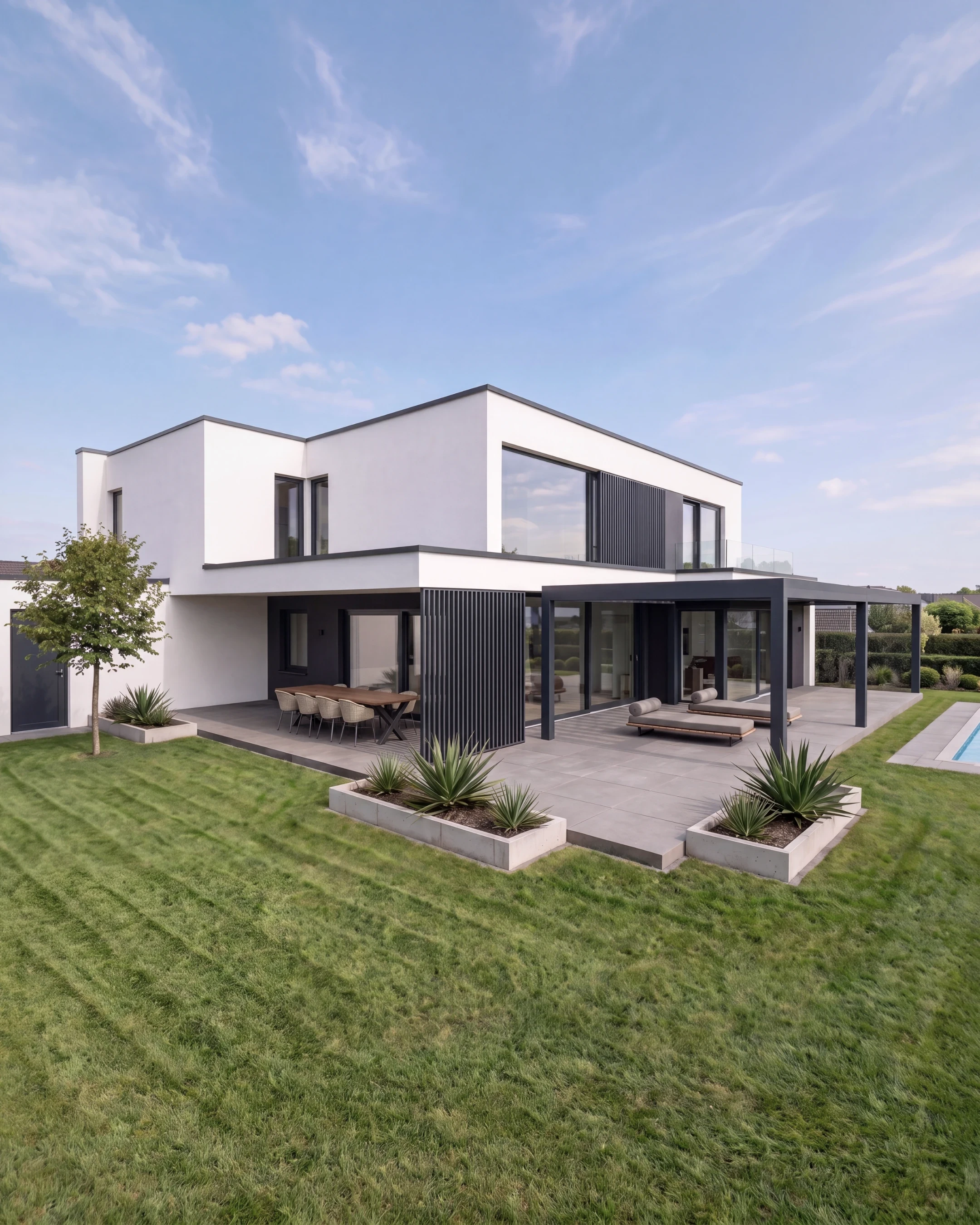 Villa WE Gartenansicht 2