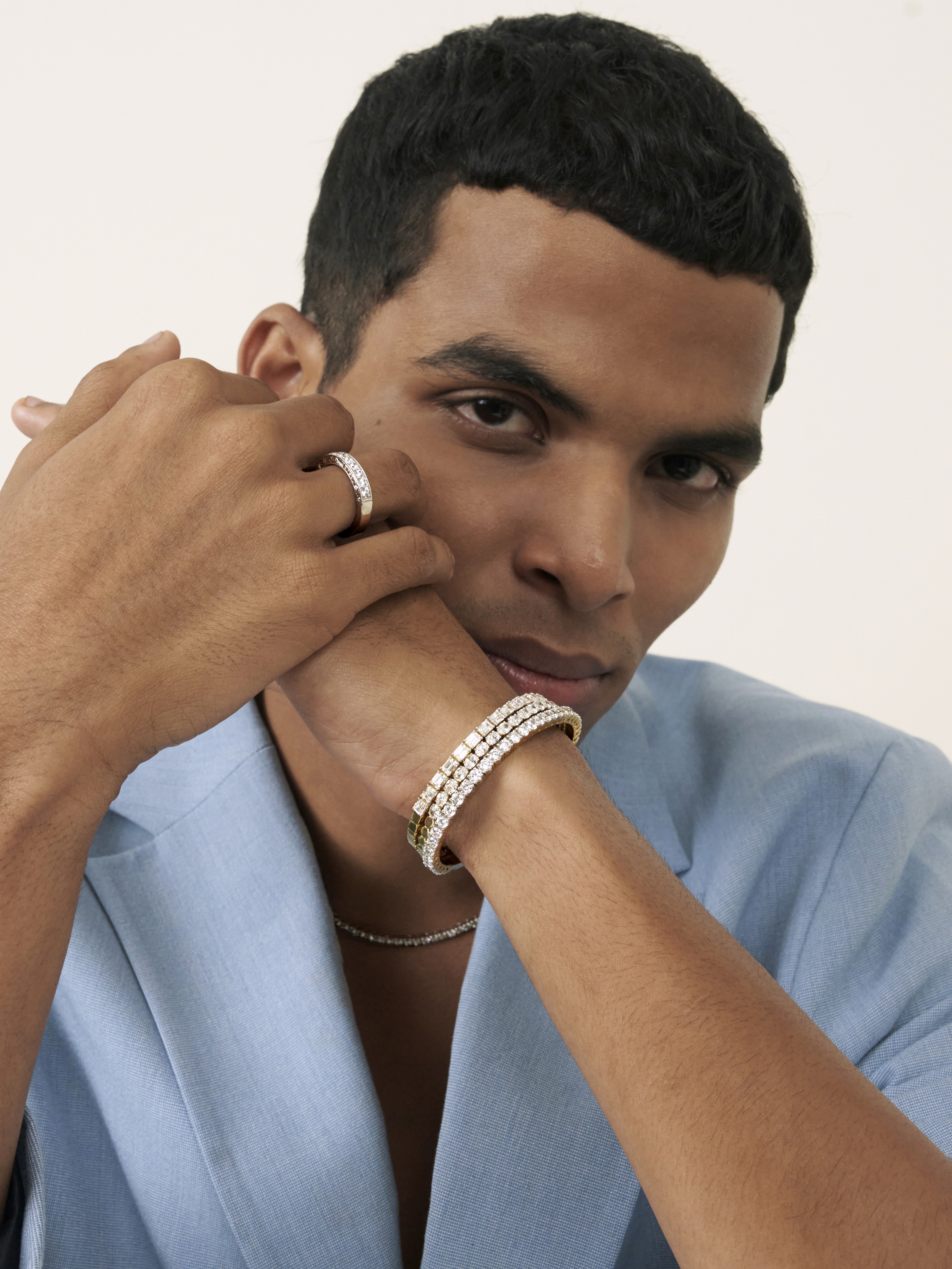Friends laughing and posing inside a car