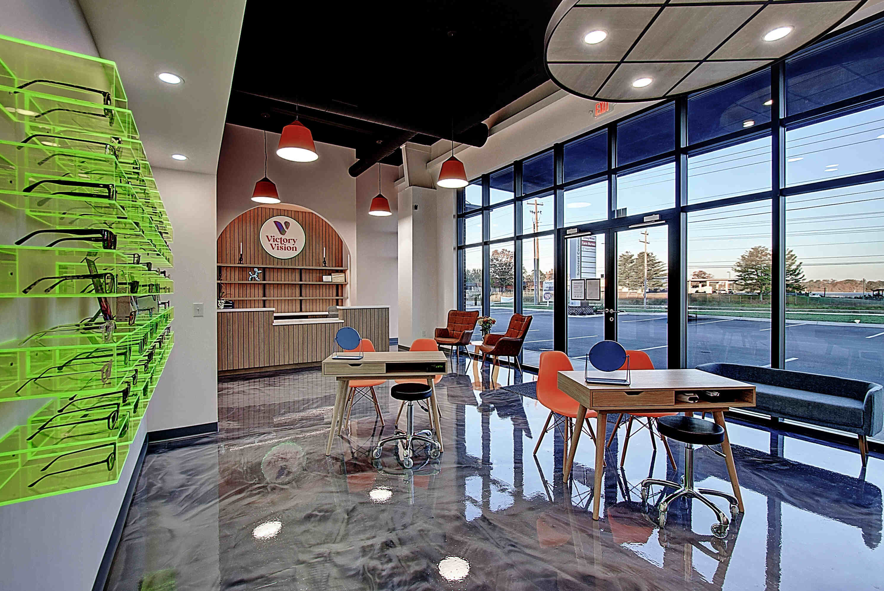 Victory vision view out front window