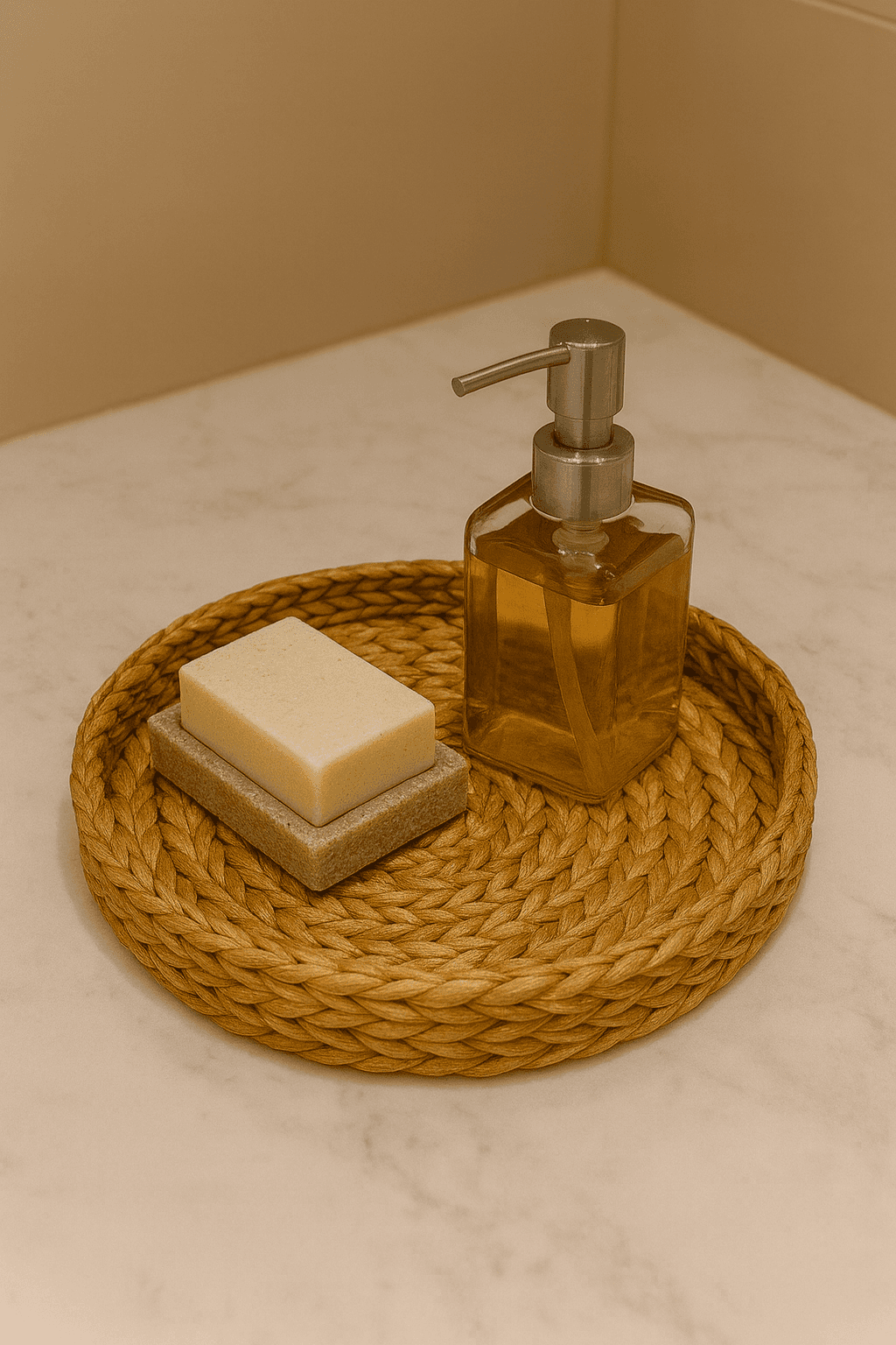 Banana Fiber Round Tray