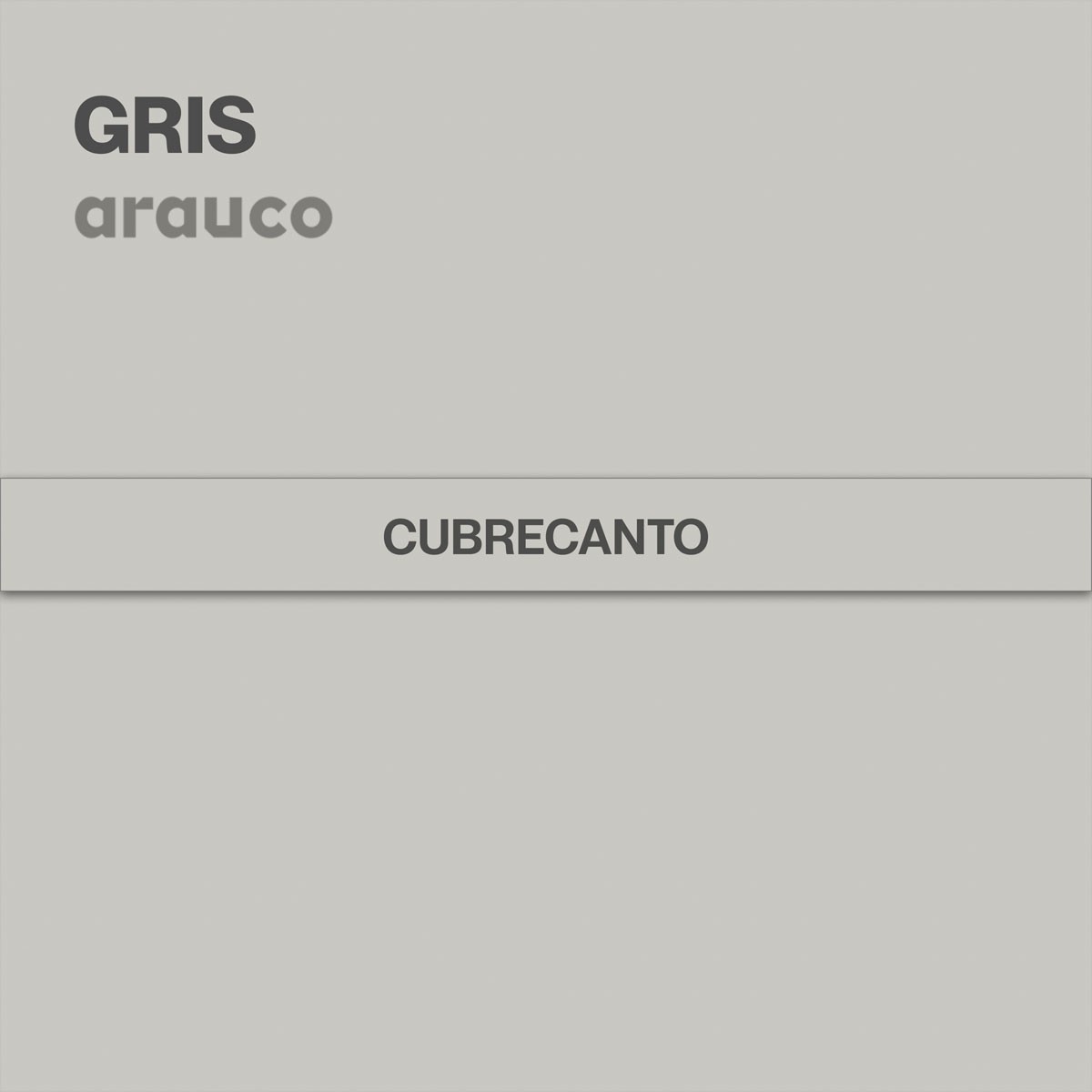 Rollo Cubrecantos Gris