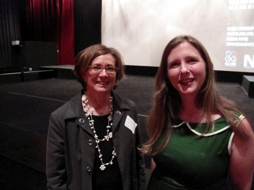 a photo of two women