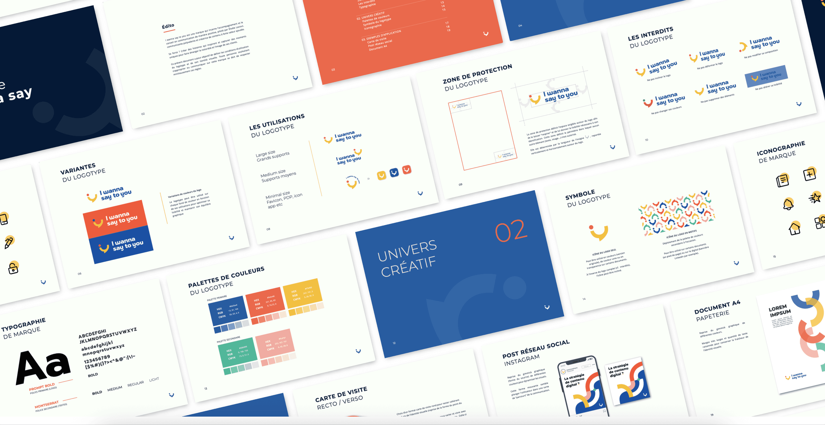 Charte graphique de l'identité visuelle IWSTY