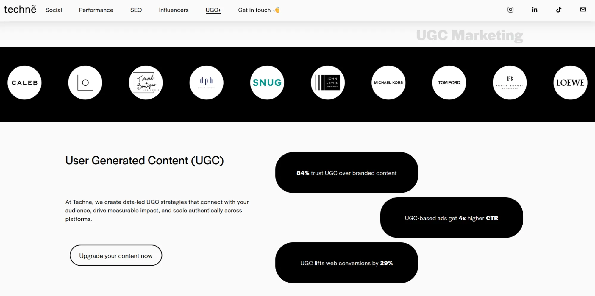 The UK UGC Agency - Technē
