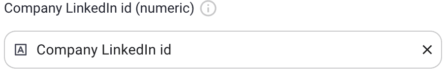 Map Company LinkedIn ID