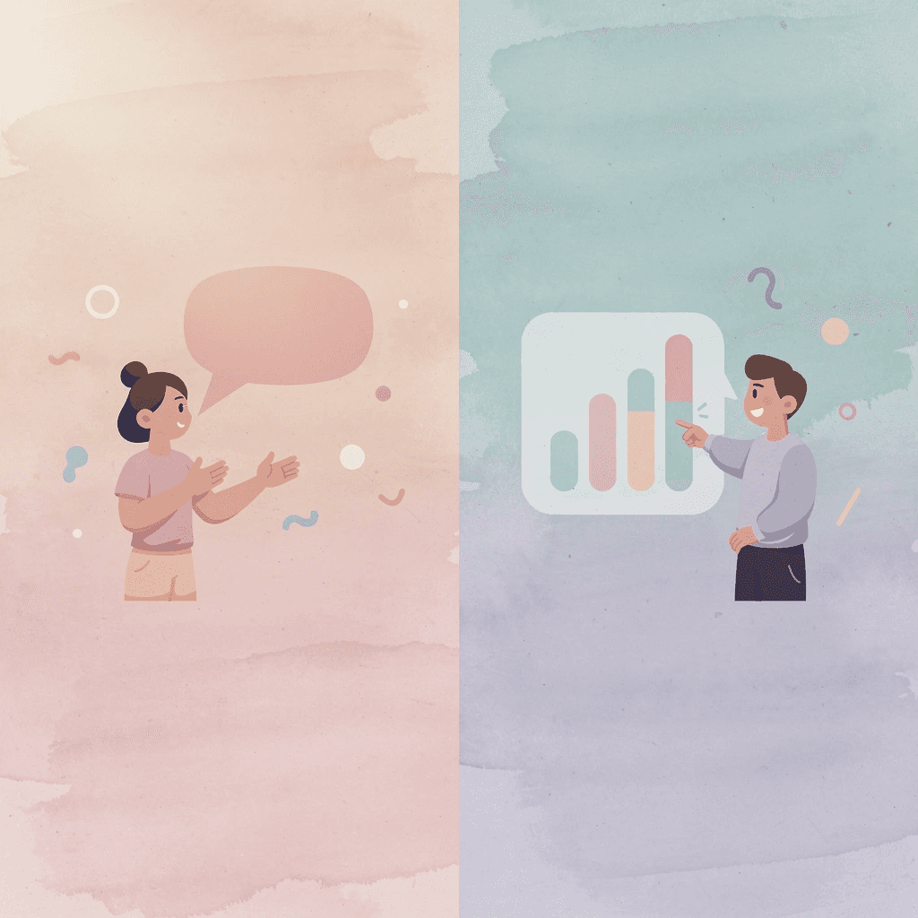 Split scene illustration comparing Western and Eastern Arabic numeral usage