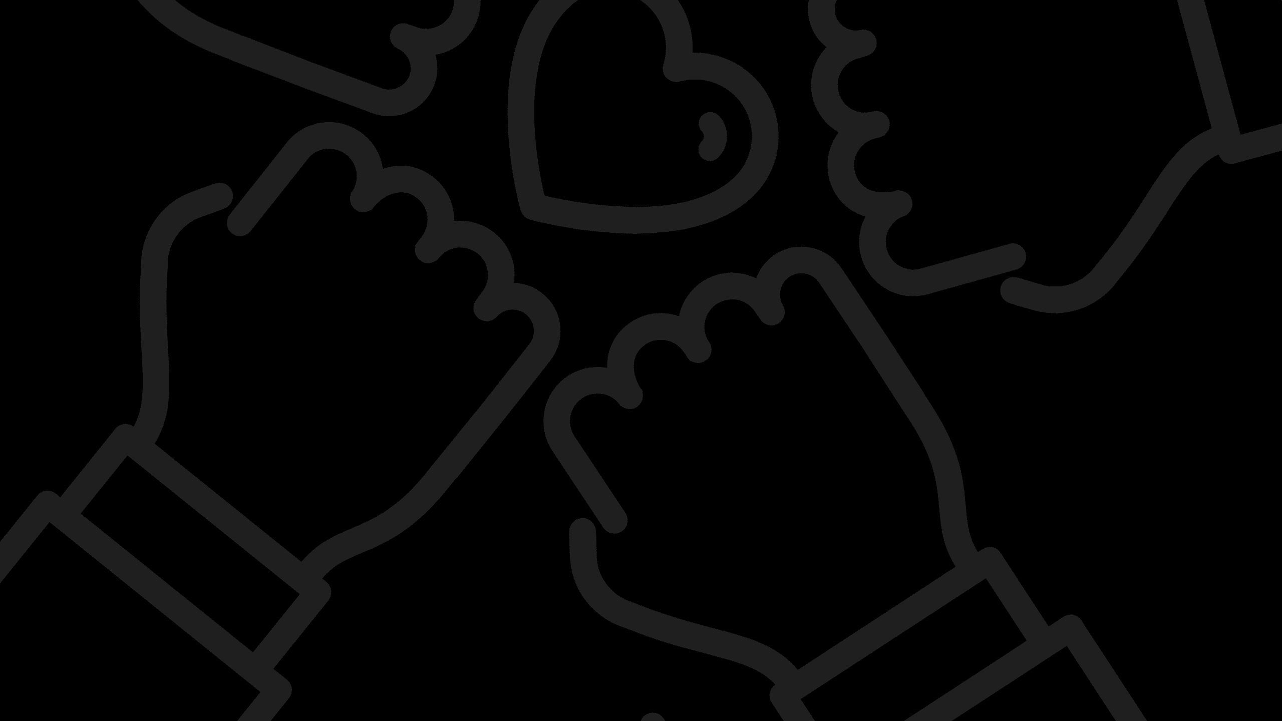 a black and white living room with a large tv